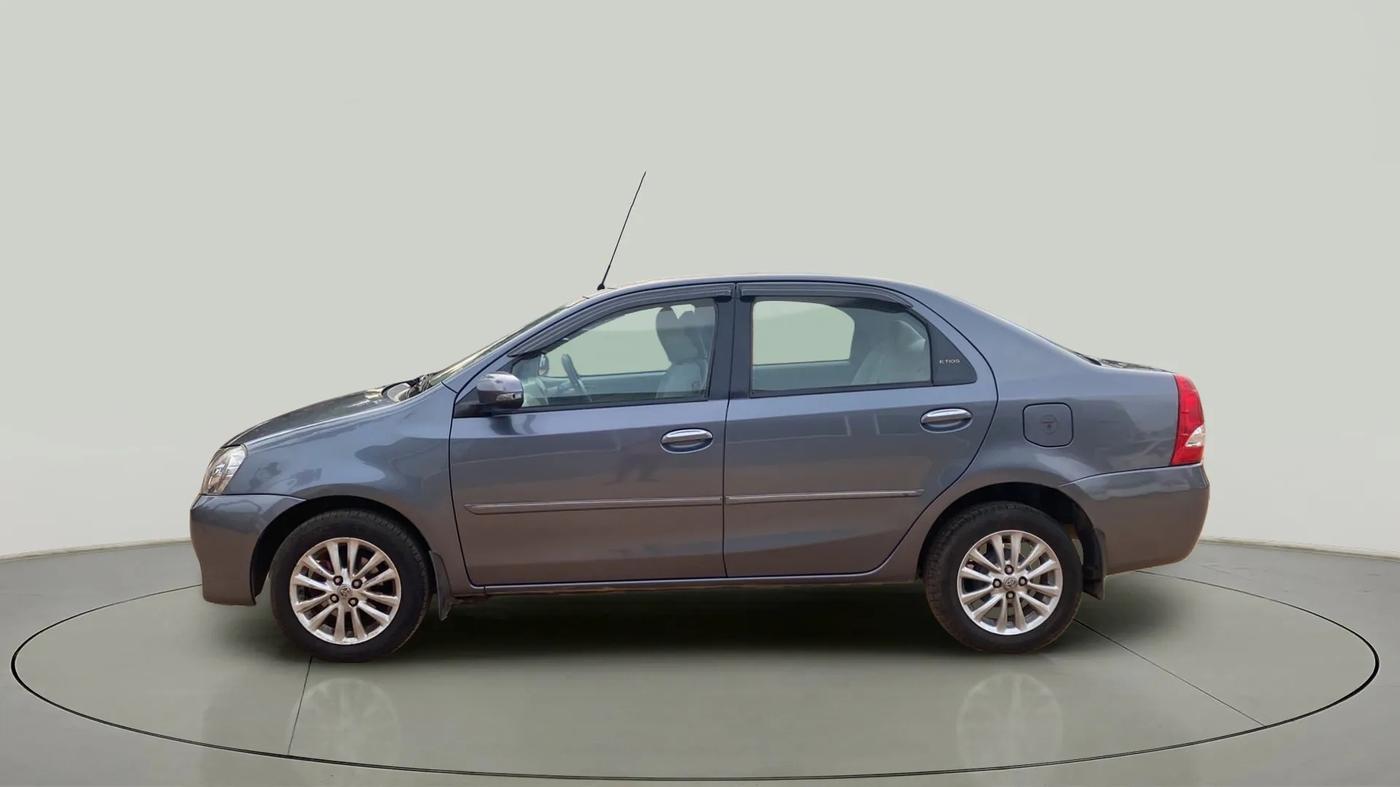 2014 Toyota Etios V, Petrol, Manual, 54,355 km, Left Side