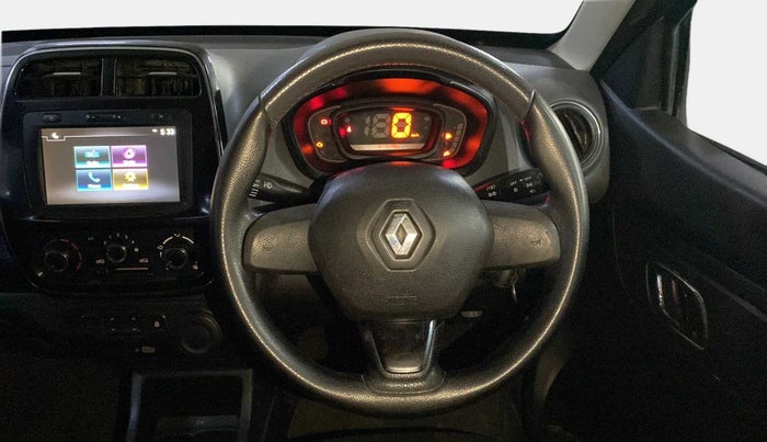 2019 Renault Kwid RXT 1.0 (O), Petrol, Manual, 60,922 km, Steering Wheel Close Up