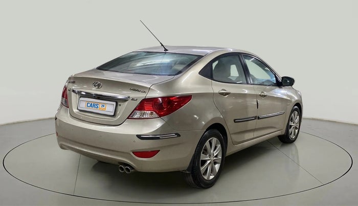 2013 Hyundai Verna FLUIDIC 1.6 VTVT SX, Petrol, Manual, 28,691 km, Right Back Diagonal