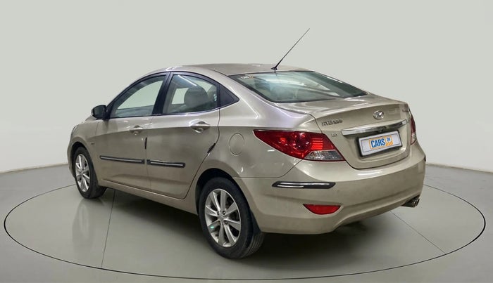 2013 Hyundai Verna FLUIDIC 1.6 VTVT SX, Petrol, Manual, 28,691 km, Left Back Diagonal