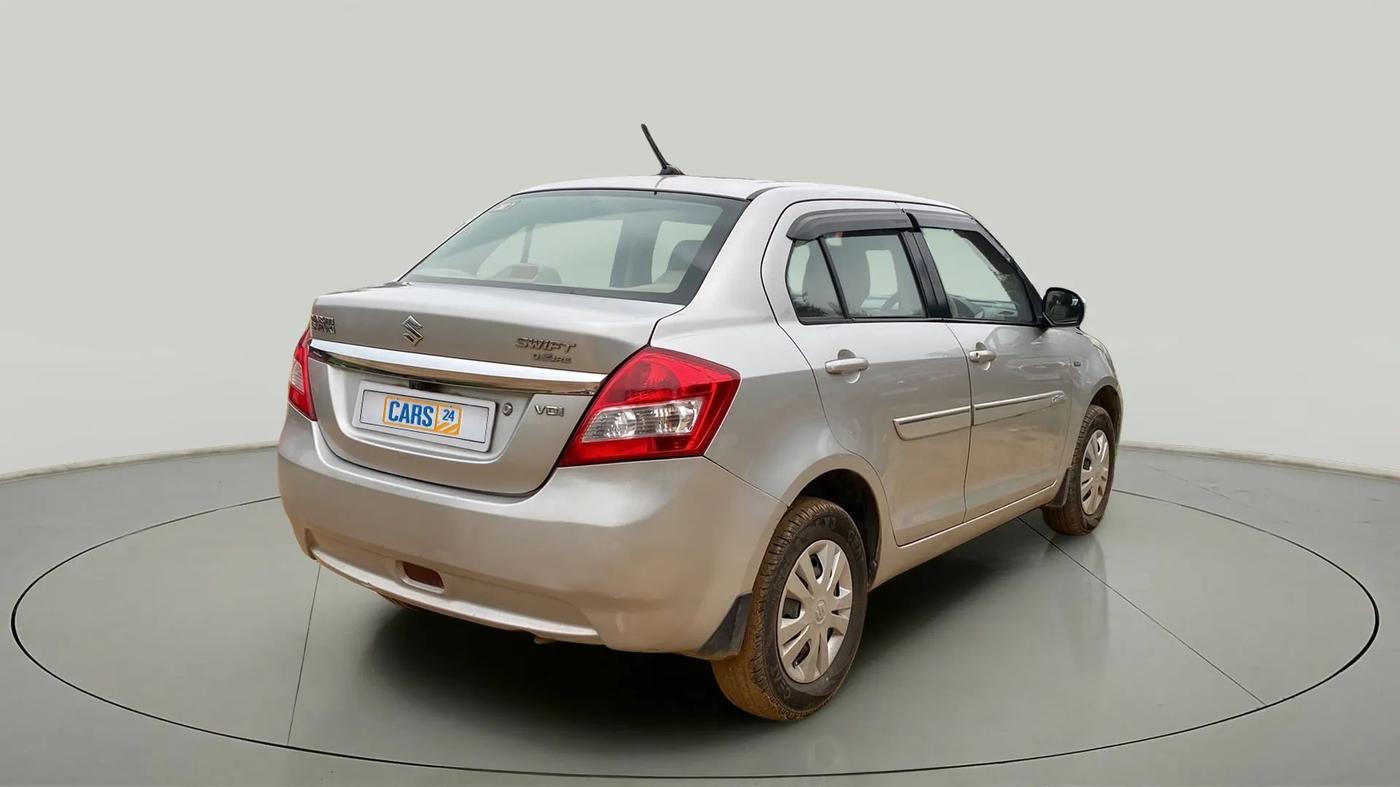 2014 Maruti Swift Dzire VDI, Diesel, Manual, 88,746 km, Right Back Diagonal