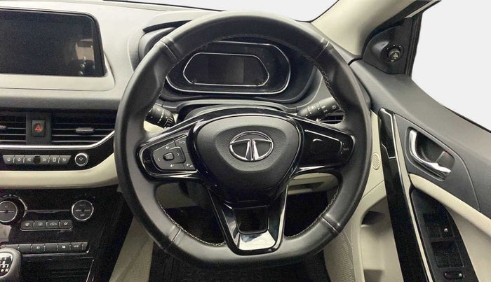 2020 Tata NEXON XZ PLUS PETROL, Petrol, Manual, 55,333 km, Steering Wheel Close Up