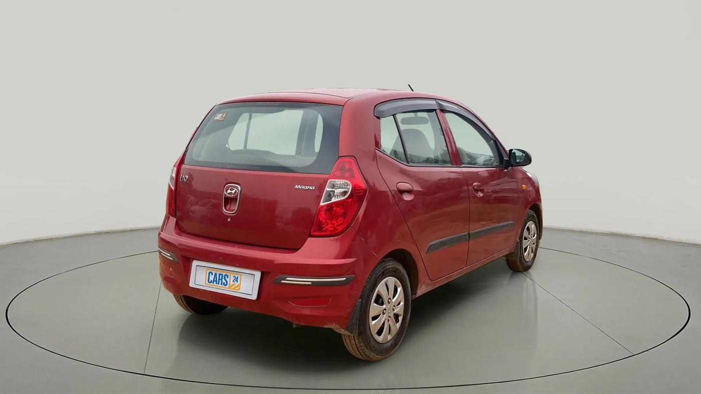 2013 Hyundai i10 MAGNA 1.1, Petrol, Manual, 66,578 km, Right Back Diagonal