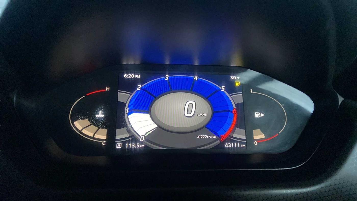 2020 Nissan MAGNITE XV PREMIUM TURBO (O), Petrol, Manual, 43,118 km, Odometer Image