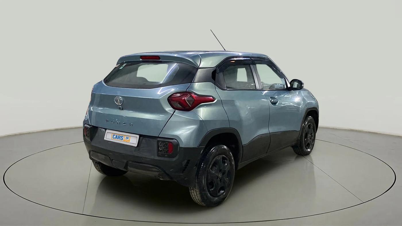 2023 Tata PUNCH ACCOMPLISHED AMT, Petrol, Automatic, 26,212 km, Right Back Diagonal