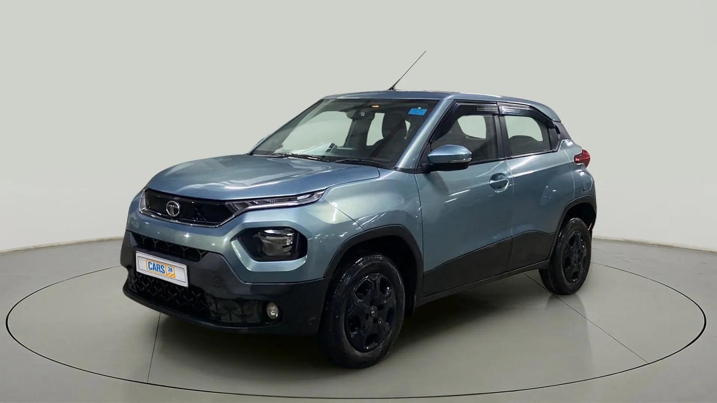 2023 Tata PUNCH ACCOMPLISHED AMT, Petrol, Automatic, 26,212 km, Left Front Diagonal