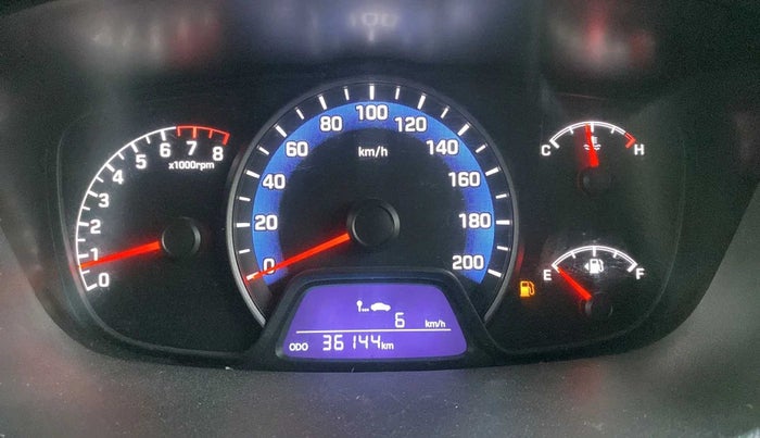 2016 Hyundai Xcent S 1.2, Petrol, Manual, 36,130 km, Odometer Image
