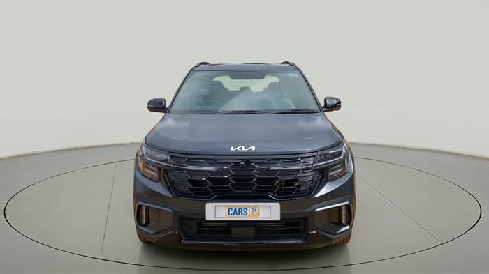2024 KIA SELTOS  X LINE 1.5 TURBO PETROL DCT, Petrol, Automatic, 486 km, Front
