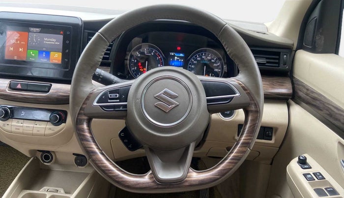 2021 Maruti Ertiga ZXI+ SHVS, Petrol, Manual, 45,969 km, Steering Wheel Close Up