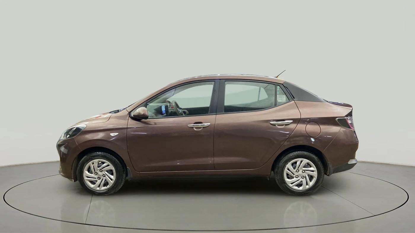 2020 Hyundai AURA S 1.2 CNG, CNG, Manual, 68,868 km, Left Side