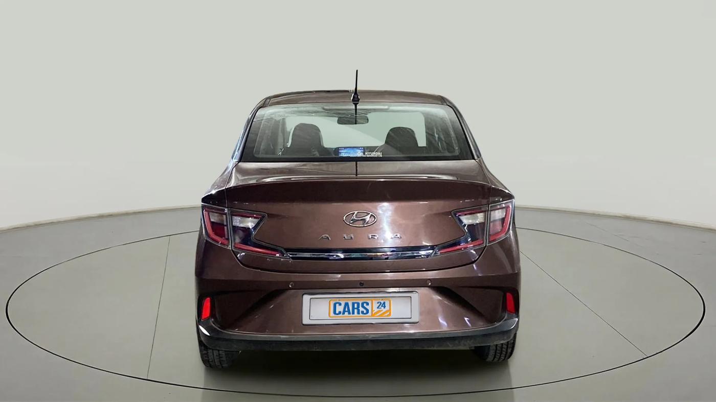 2020 Hyundai AURA S 1.2 CNG, CNG, Manual, 68,868 km, Back/Rear