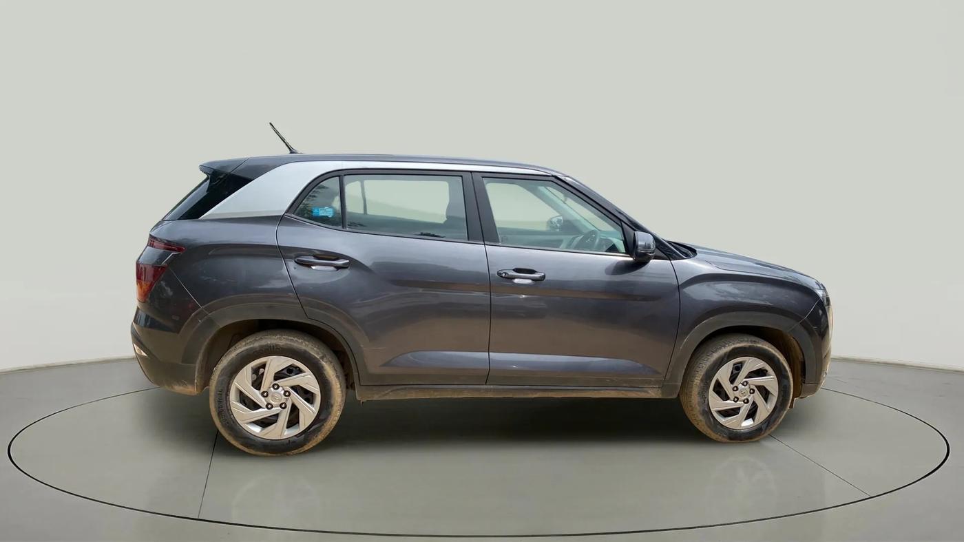 2020 Hyundai Creta E 1.5 PETROL, CNG, Manual, 44,001 km, Right Side View