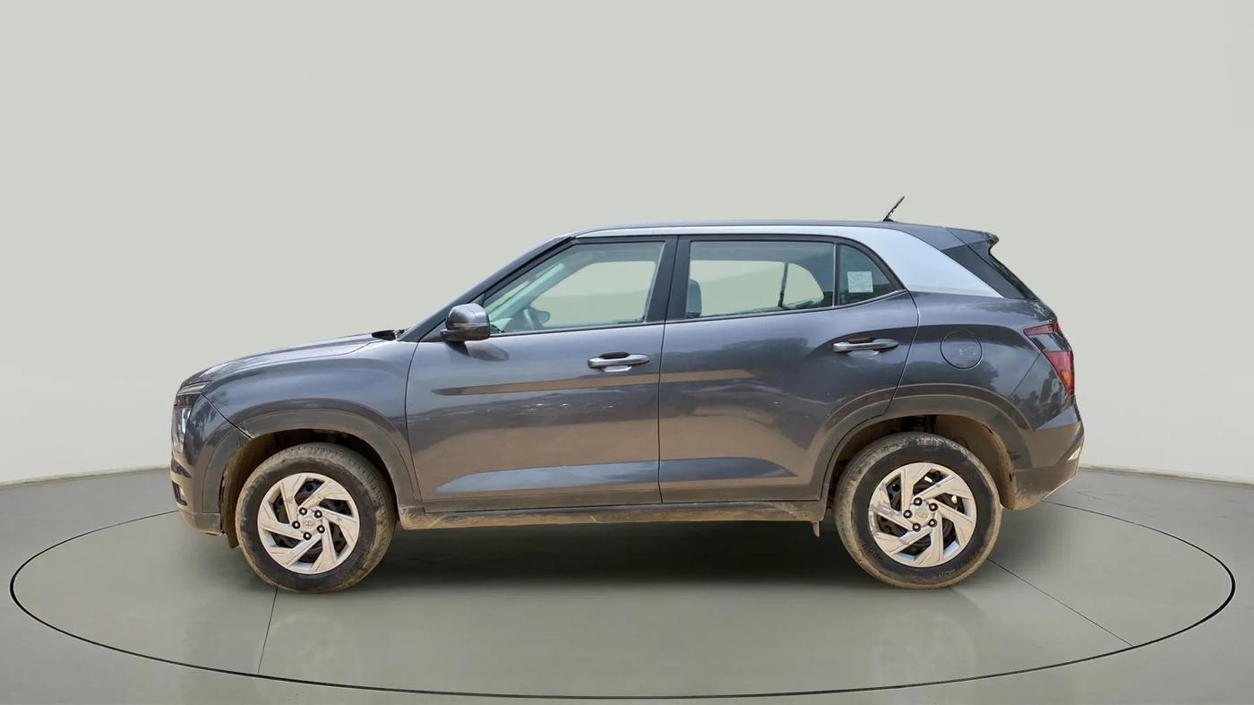 2020 Hyundai Creta E 1.5 PETROL, CNG, Manual, 44,001 km, Left Side