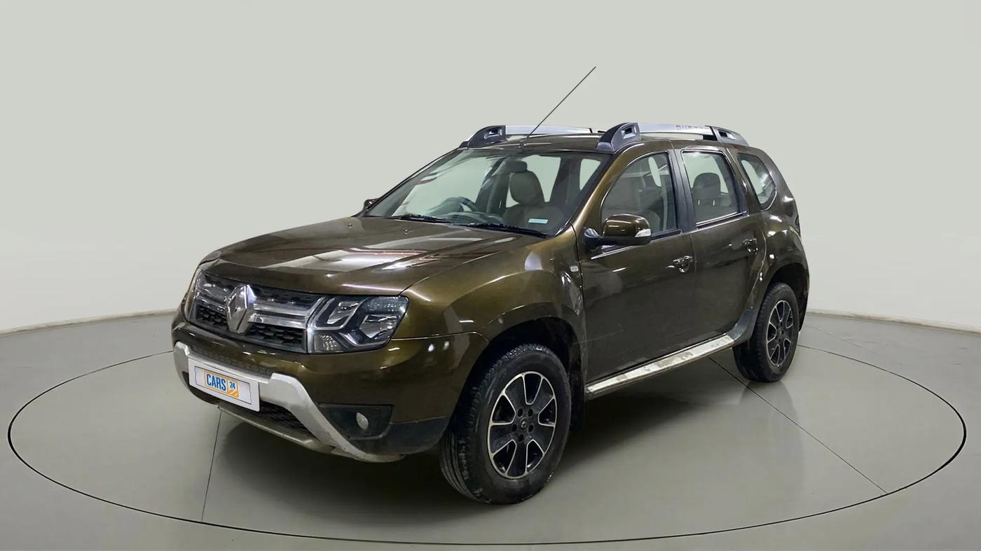 2016 Renault Duster 110 PS RXZ 4X2 AMT DIESEL, Diesel, Automatic, 82,628 km, Left Front Diagonal