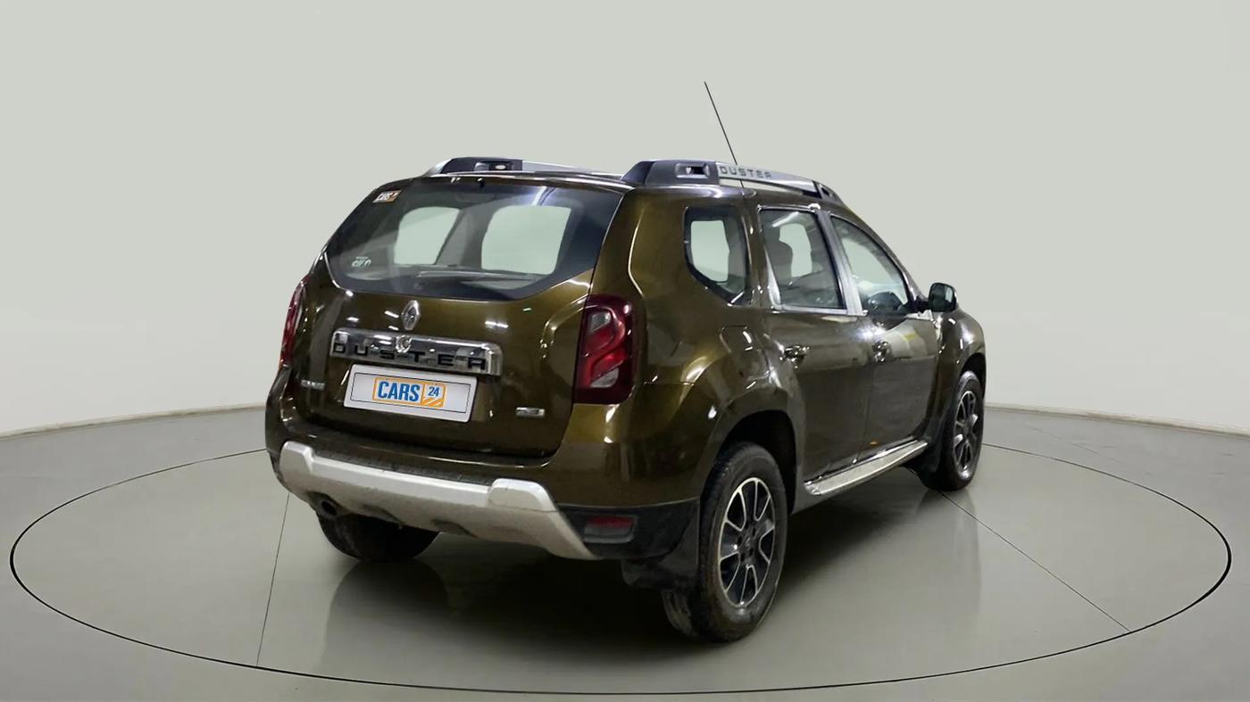 2016 Renault Duster 110 PS RXZ 4X2 AMT DIESEL, Diesel, Automatic, 82,628 km, Right Back Diagonal