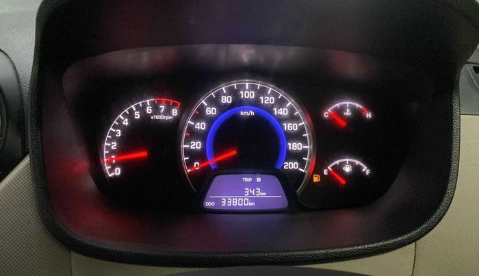 2015 Hyundai Grand i10 SPORTZ 1.2 KAPPA VTVT, Petrol, Manual, 33,809 km, Odometer Image