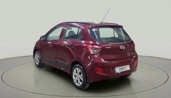 2015 Hyundai Grand i10 SPORTZ 1.2 KAPPA VTVT, Petrol, Manual, 33,809 km, Left Back Diagonal