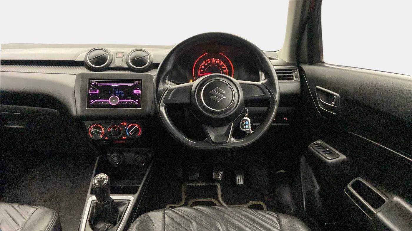 2020 Maruti Swift LXI, Petrol, Manual, 40,584 km, Steering Wheel Close Up