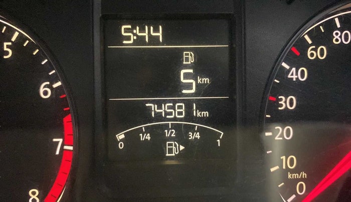 2016 Volkswagen Ameo COMFORTLINE 1.2L, Petrol, Manual, 74,566 km, Odometer Image