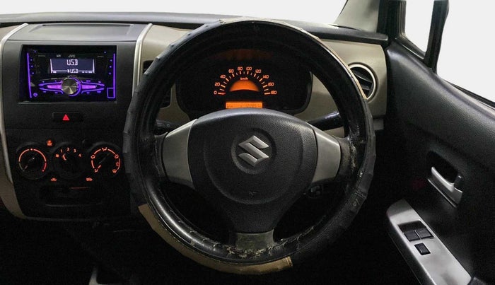 2014 Maruti Wagon R 1.0 LXI CNG, CNG, Manual, 1,23,142 km, Steering Wheel Close Up