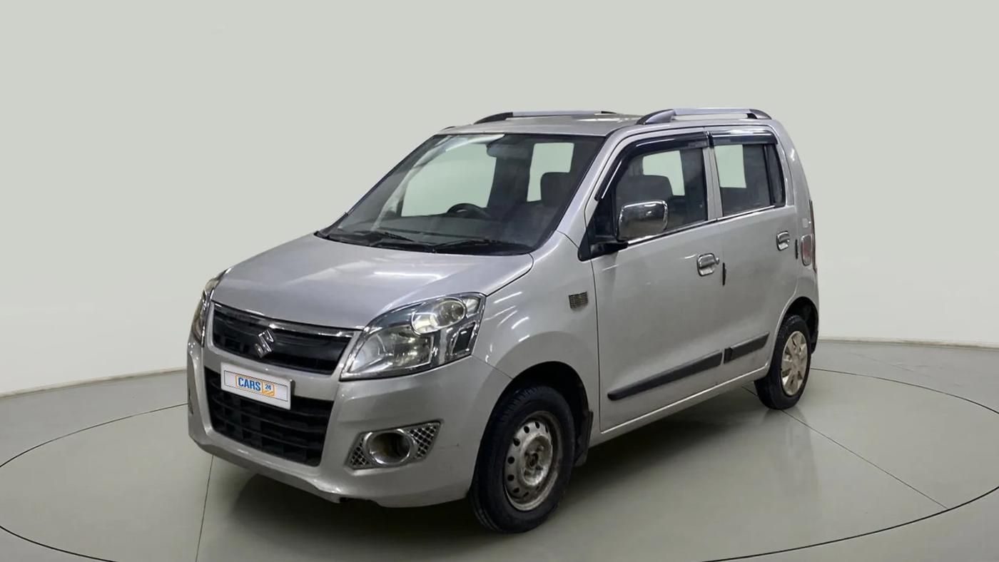 2017 Maruti Wagon R 1.0 LXI CNG, CNG, Manual, 69,150 km, Left Front Diagonal