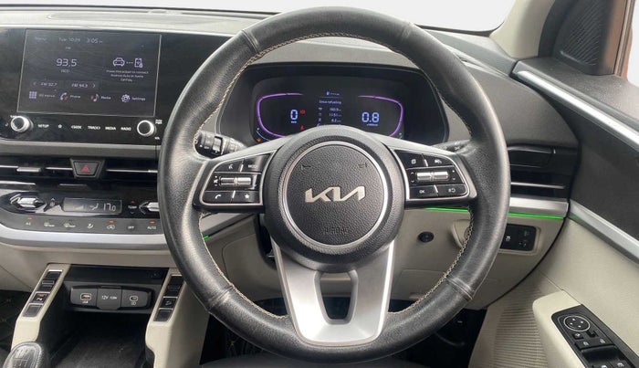 2022 KIA CARENS PRESTIGE PLUS 1.4 PETROL 7 STR, Petrol, Manual, 43,333 km, Steering Wheel Close Up