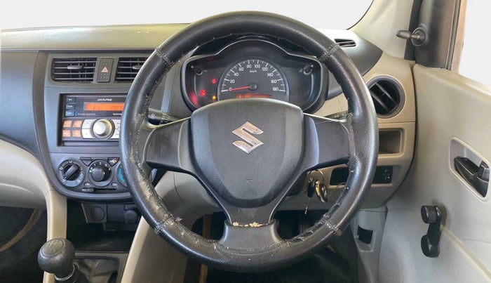 2014 Maruti Celerio LXI, Petrol, Manual, 44,884 km, Steering Wheel Close Up
