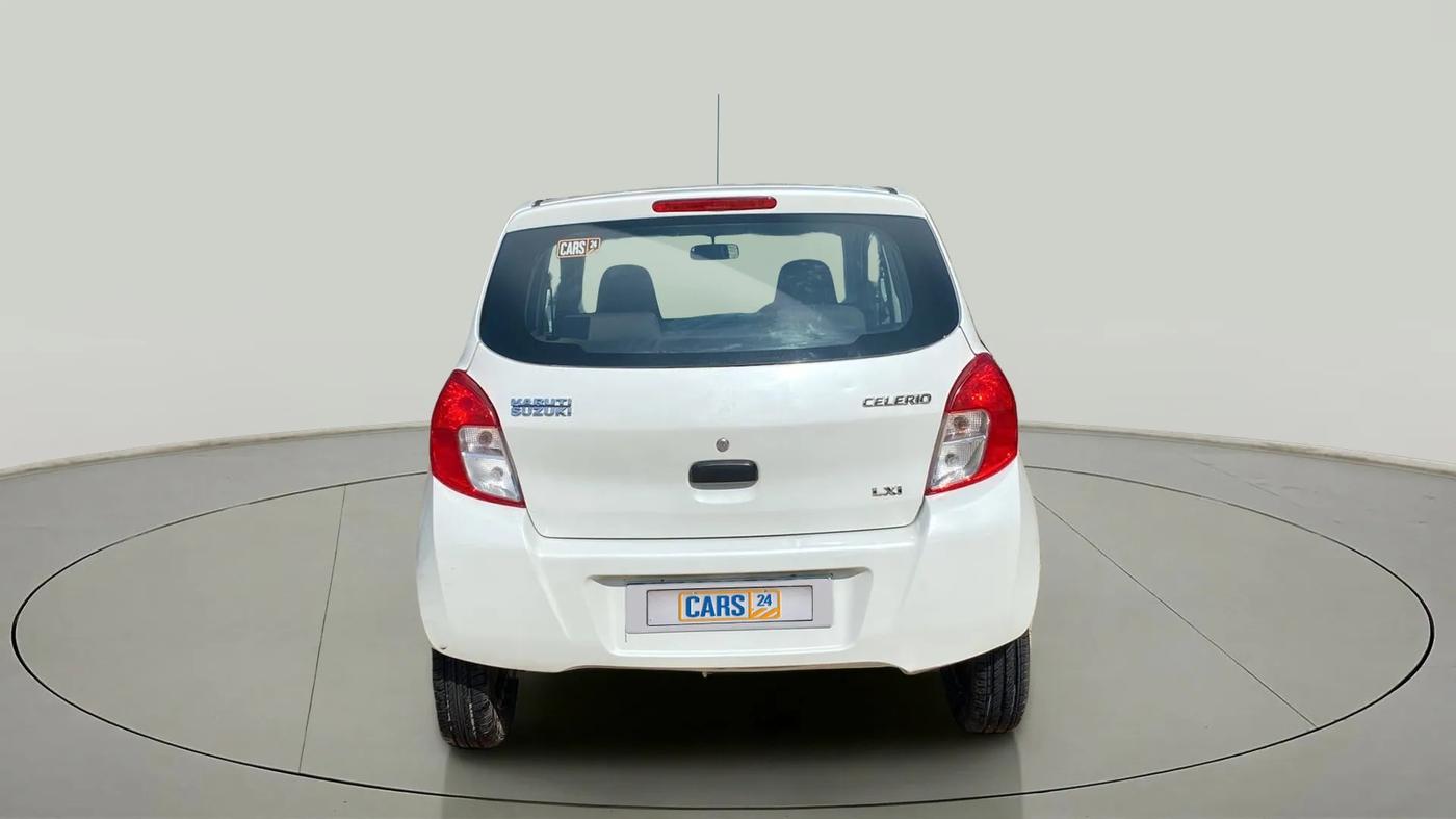 2014 Maruti Celerio LXI, Petrol, Manual, 44,884 km, Back/Rear