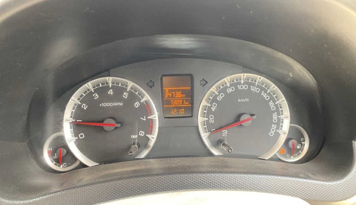 2014 Maruti Swift Dzire VXI, Petrol, Manual, 73,069 km, Odometer Image