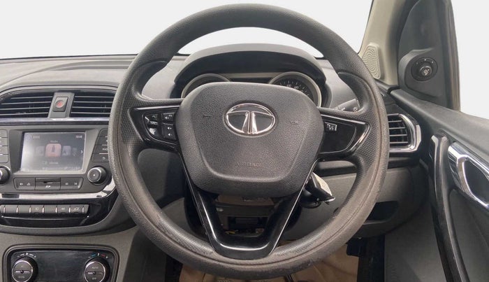 2017 Tata TIGOR XZ (O) PETROL, Petrol, Manual, 37,760 km, Steering Wheel Close Up