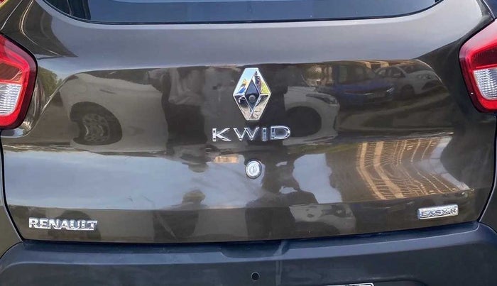 2019 Renault Kwid RXT 1.0 AMT (O), Petrol, Automatic, 19,315 km, Dicky (Boot door) - Slightly dented