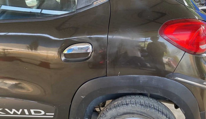 2019 Renault Kwid RXT 1.0 AMT (O), Petrol, Automatic, 19,315 km, Left quarter panel - Minor scratches