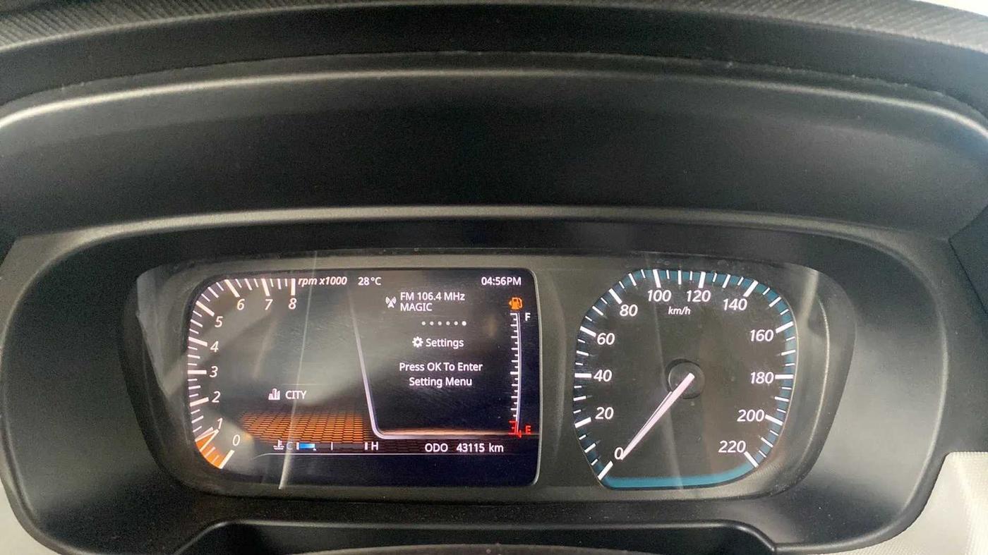 2022 Tata PUNCH CREATIVE  MT, Petrol, Manual, 43,093 km, Odometer Image