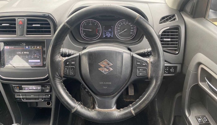 2017 Maruti Vitara Brezza ZDI PLUS, Diesel, Manual, 36,184 km, Steering Wheel Close Up