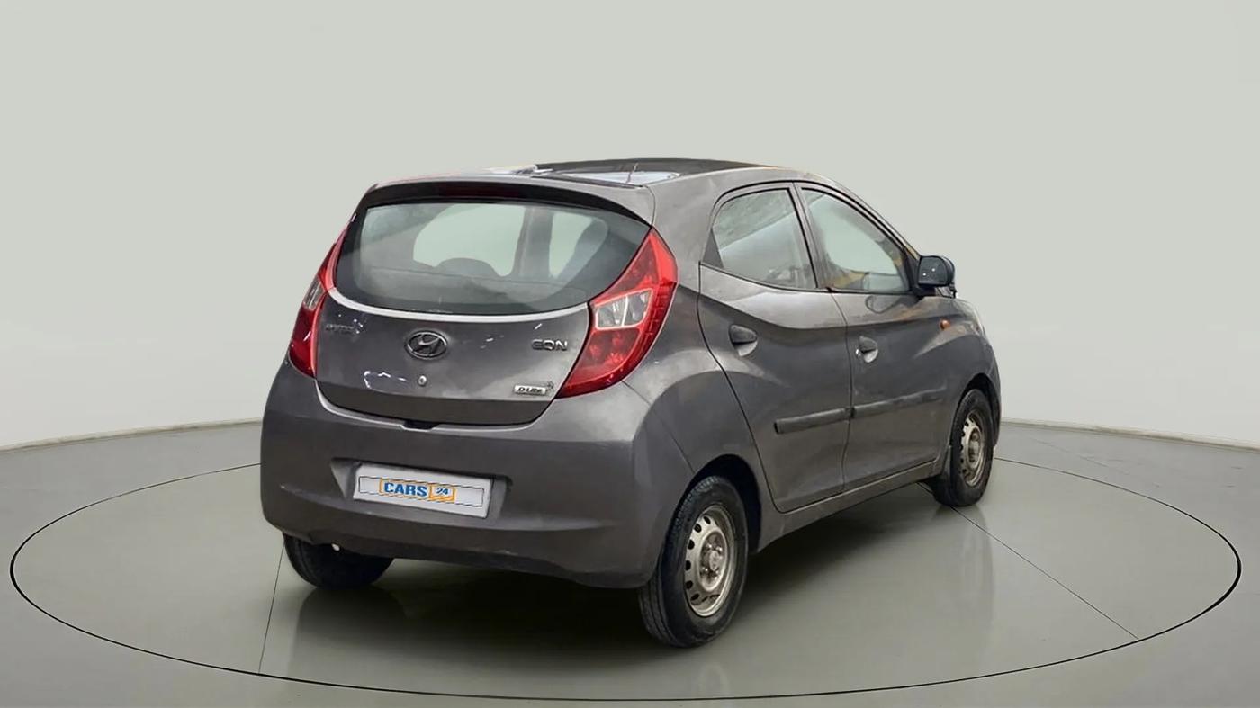 2012 Hyundai Eon D-LITE+, Petrol, Manual, 76,910 km, Right Back Diagonal