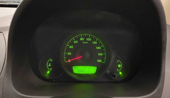 2012 Hyundai Eon D-LITE+, Petrol, Manual, 76,910 km, Odometer Image
