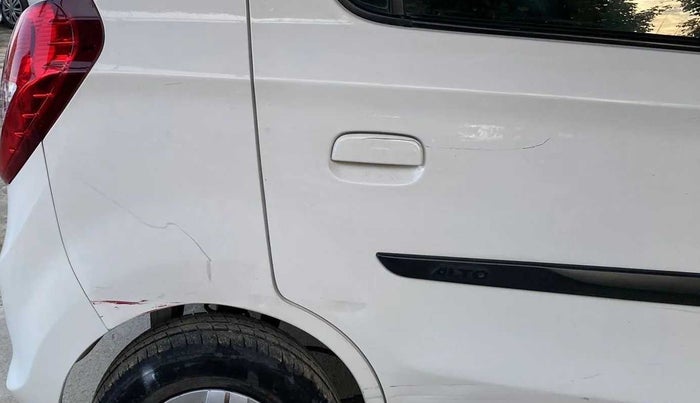 2020 Maruti Alto VXI, Petrol, Manual, 26,322 km, Right quarter panel - Minor scratches