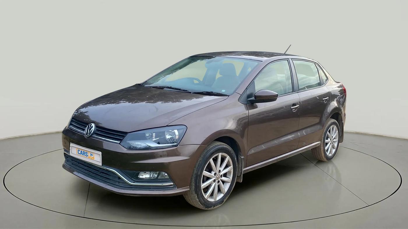 2017 Volkswagen Ameo HIGHLINE1.2L, Petrol, Manual, 69,020 km, Left Front Diagonal