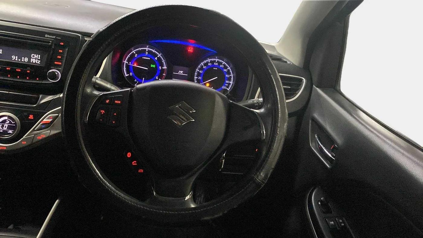 2017 Maruti Baleno DELTA DIESEL 1.3, Diesel, Manual, 17,557 km, Steering Wheel Close Up