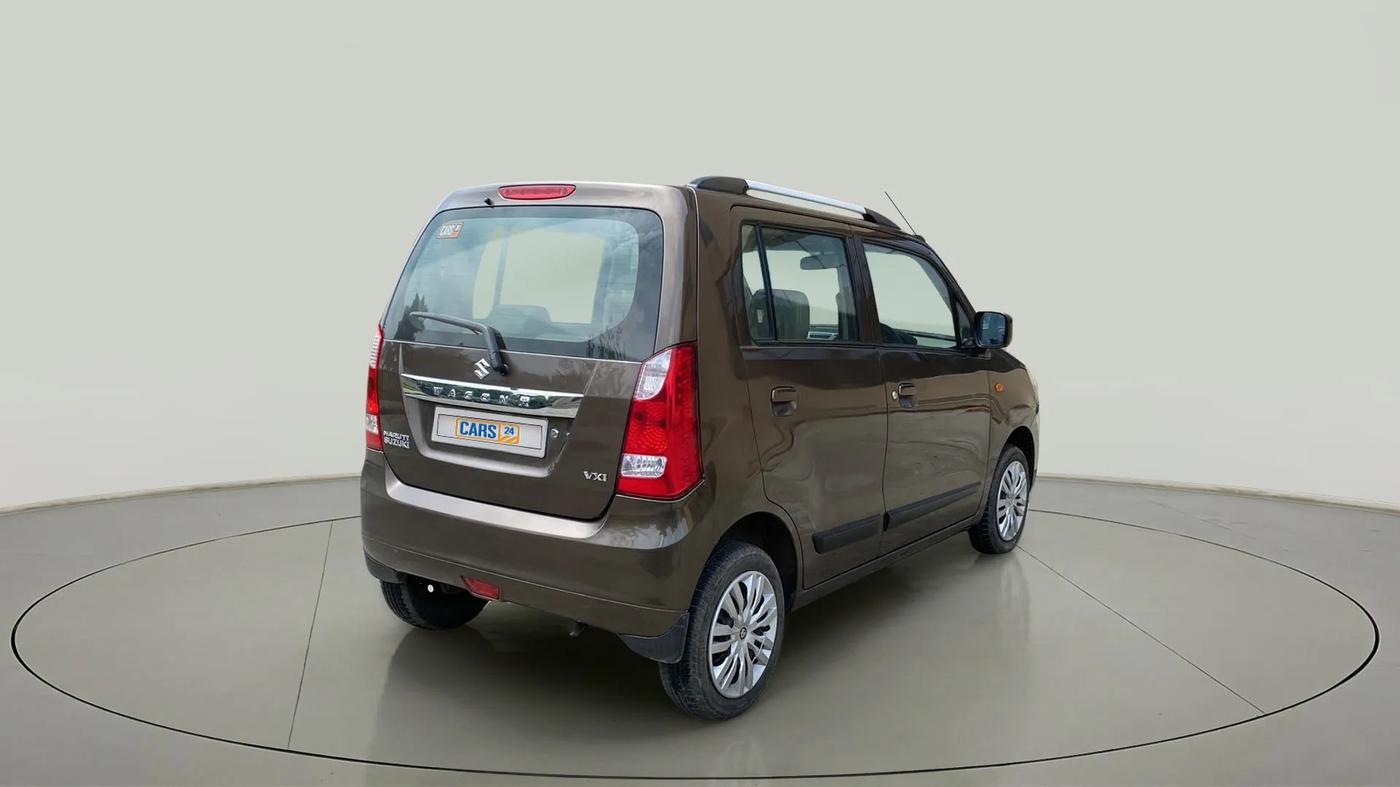 2016 Maruti Wagon R 1.0 VXI, Petrol, Manual, 15,267 km, Right Back Diagonal