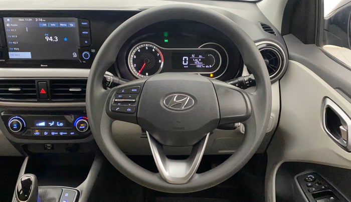2021 Hyundai GRAND I10 NIOS SPORTZ AMT 1.2 KAPPA VTVT, Petrol, Automatic, 13,060 km, Steering Wheel Close Up
