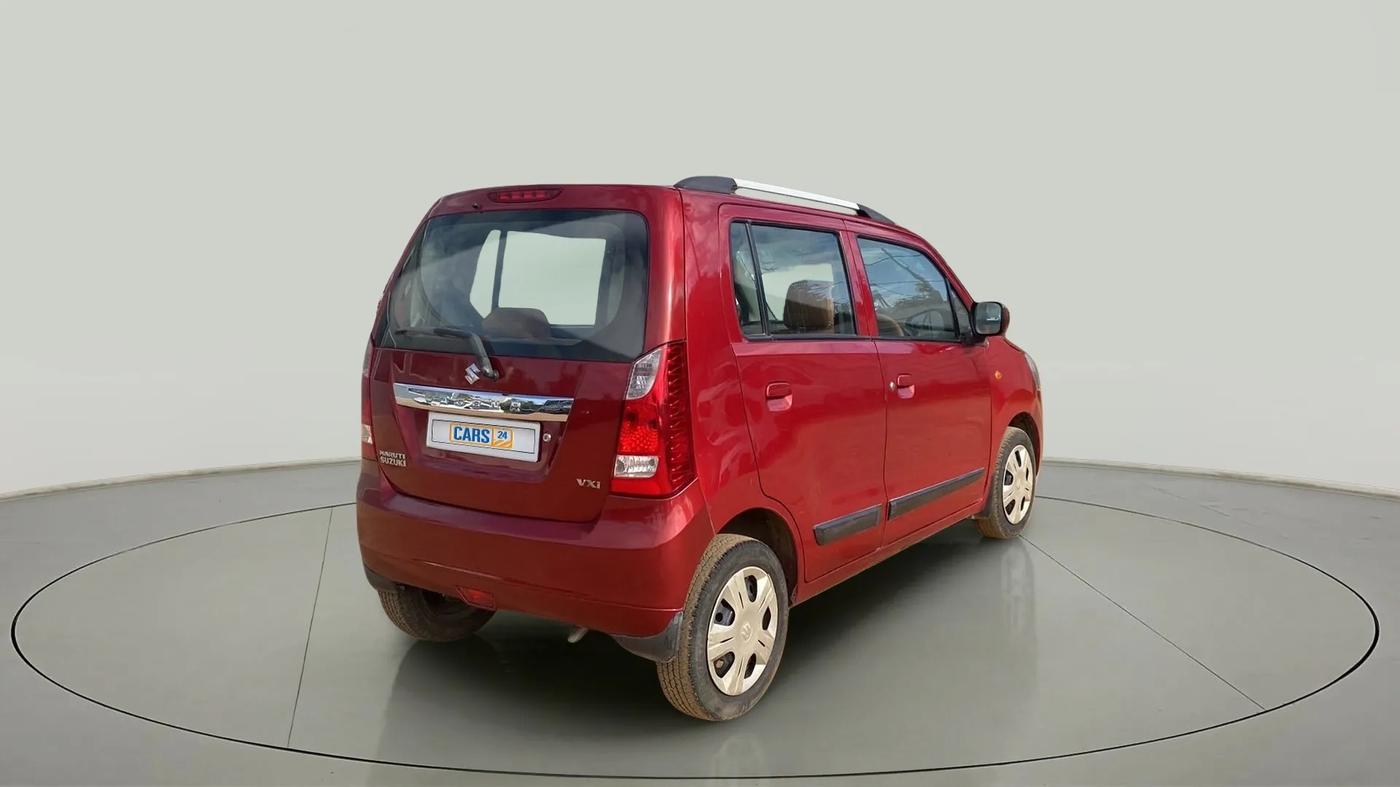 2013 Maruti Wagon R 1.0 VXI, Petrol, Manual, 90,334 km, Right Back Diagonal