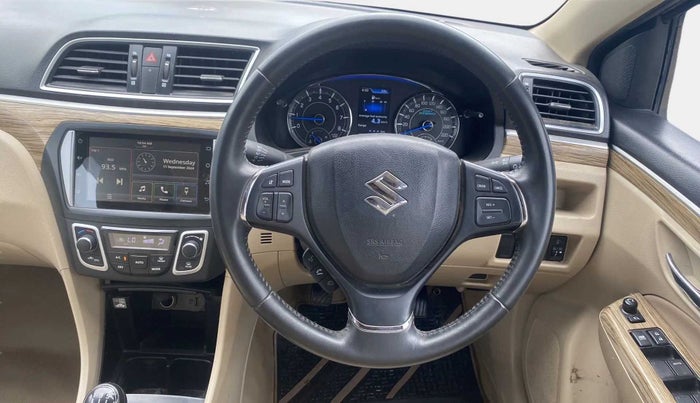 2021 Maruti Ciaz ALPHA 1.5 SHVS PETROL, Petrol, Manual, 28,736 km, Steering Wheel Close Up