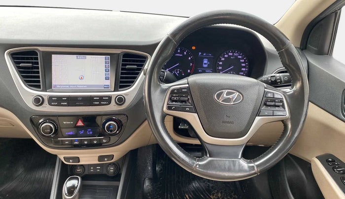 2018 Hyundai Verna 1.6 VTVT SX (O) AT, Petrol, Automatic, 96,729 km, Steering Wheel Close Up