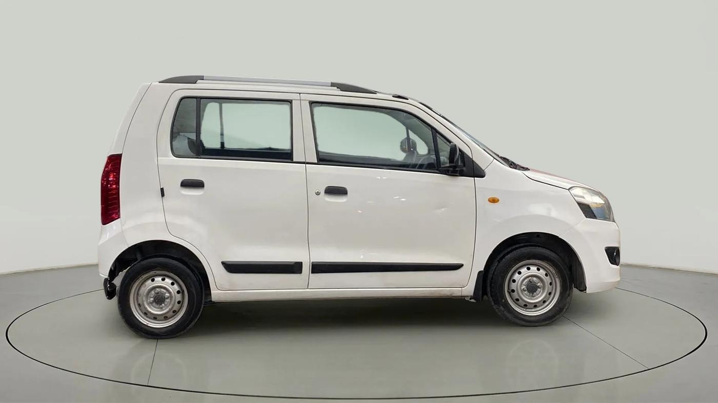 2018 Maruti Wagon R 1.0 LXI CNG, CNG, Manual, 43,895 km, Right Side View