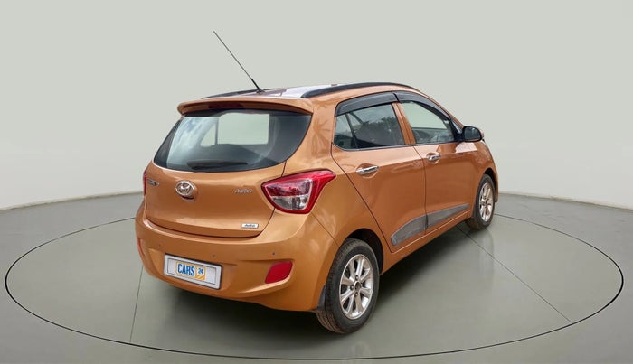 2015 Hyundai Grand i10 ASTA AT 1.2 KAPPA VTVT, Petrol, Automatic, 72,162 km, Right Back Diagonal