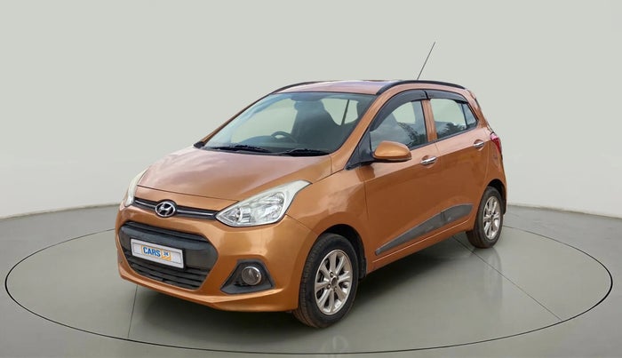 2015 Hyundai Grand i10 ASTA AT 1.2 KAPPA VTVT, Petrol, Automatic, 72,162 km, Left Front Diagonal