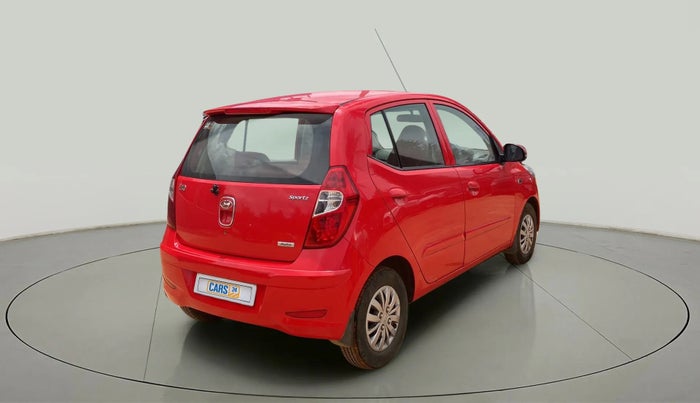 2013 Hyundai i10 SPORTZ 1.2 AT, Petrol, Automatic, 79,084 km, Right Back Diagonal