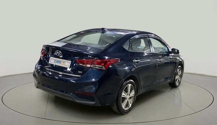 2019 Hyundai Verna 1.6 VTVT SX + AT, Petrol, Automatic, 46,976 km, Right Back Diagonal