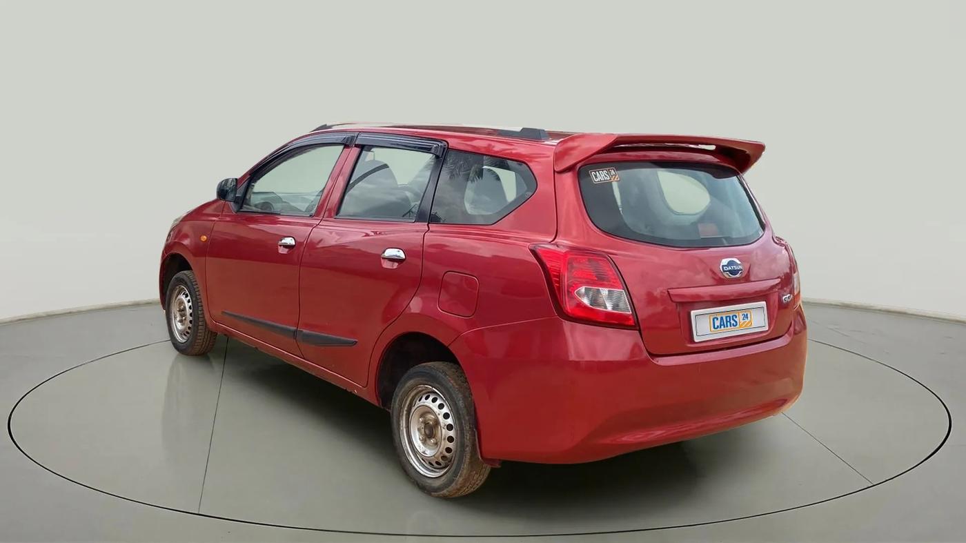 2017 Datsun Go Plus A EPS, Petrol, Manual, 44,741 km, Left Back Diagonal